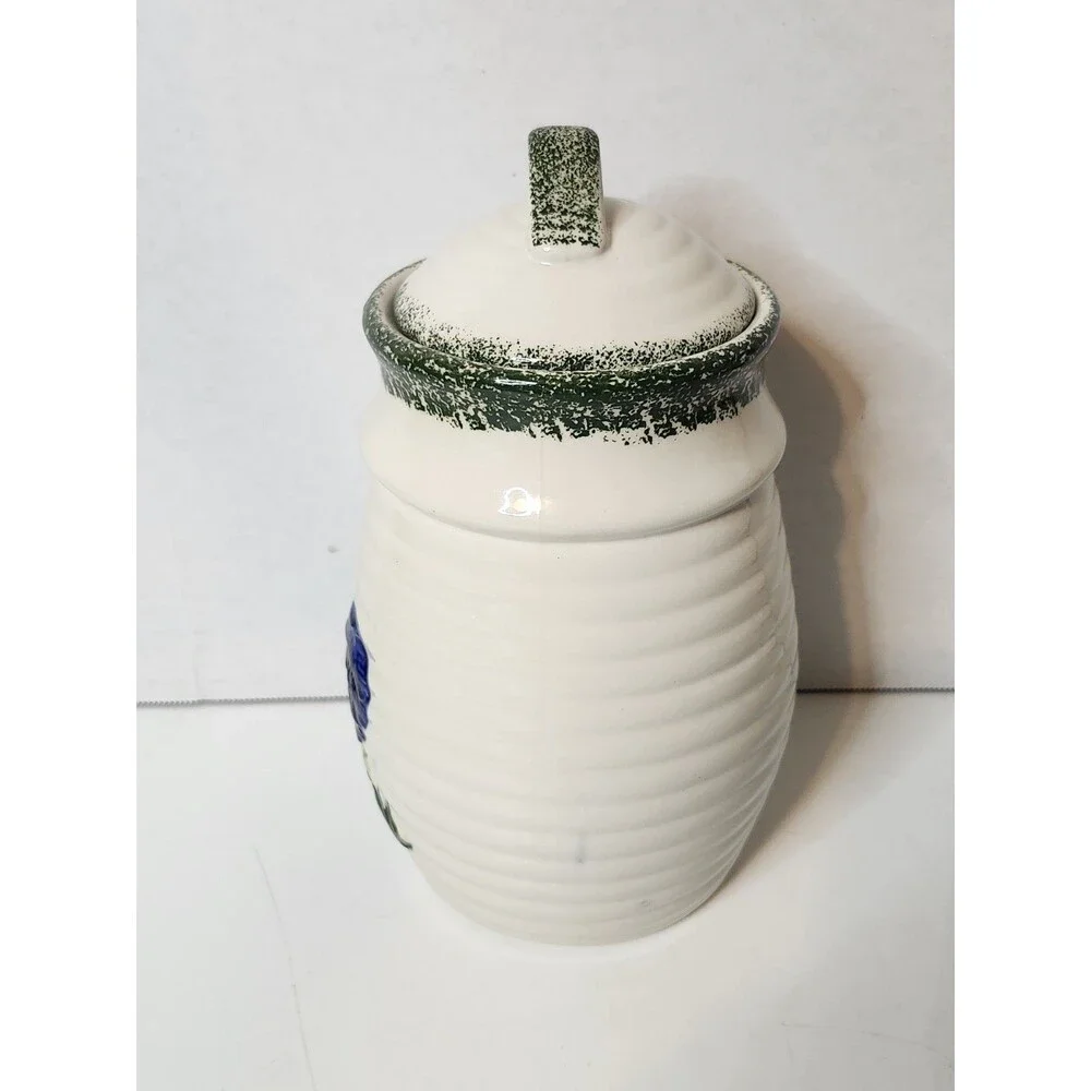 ALCO Industries Countryside Rooster Ceramic Cookie Jar farmhouse Open Box